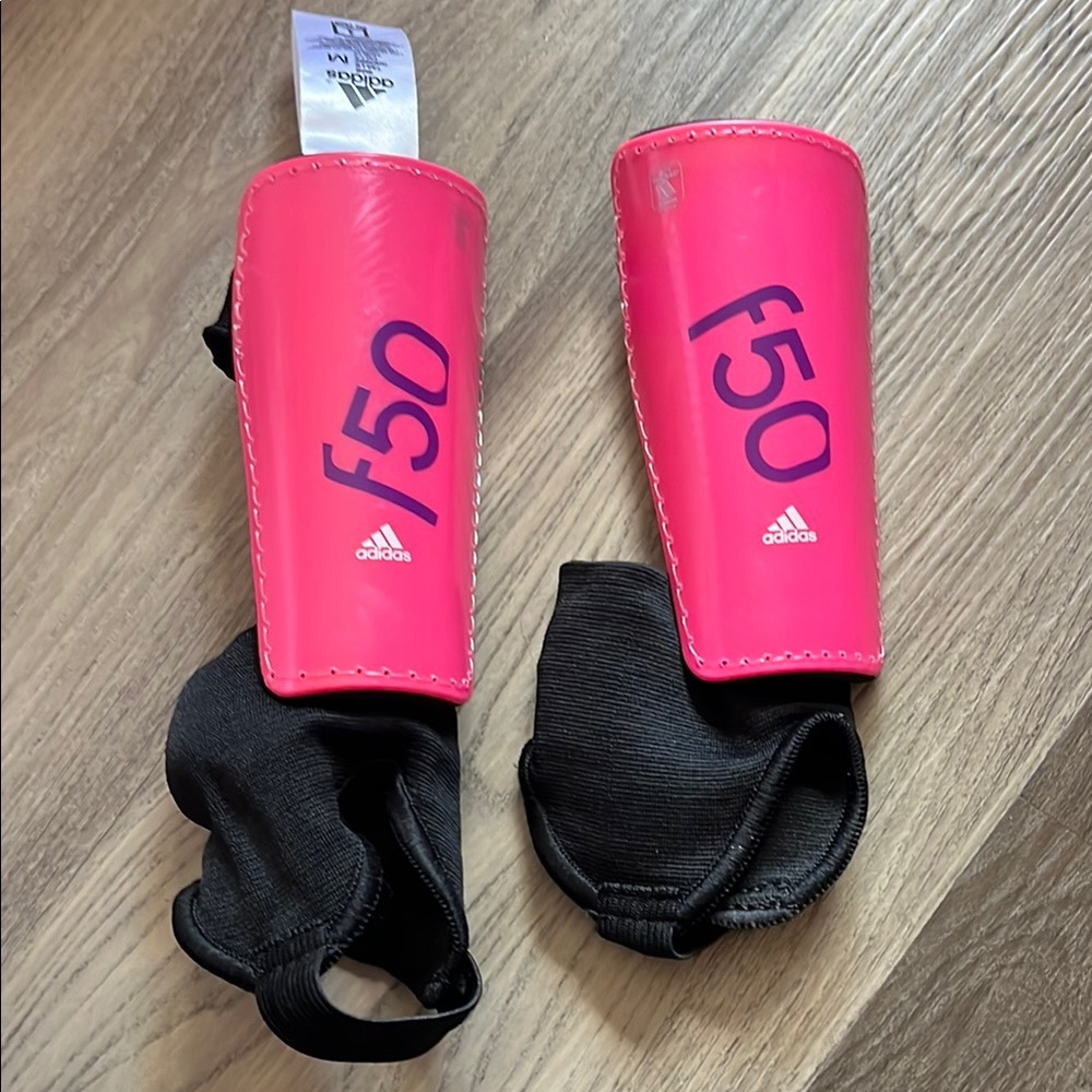 Adidas Pink F50 Shin Guards